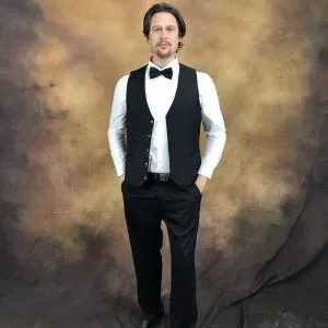 Angka Lilin Selebriti Brad Pitt